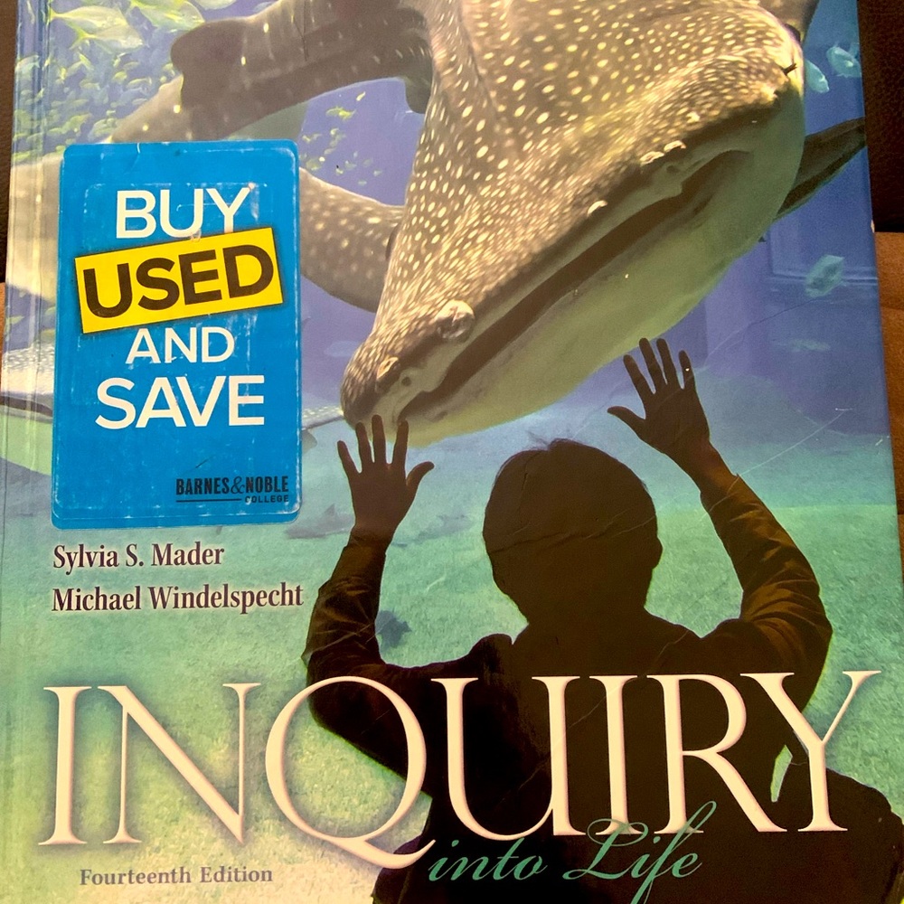 Inquiry into Life by Sylvia M. Mader 14th edition